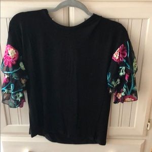 Floral Sleeve Top